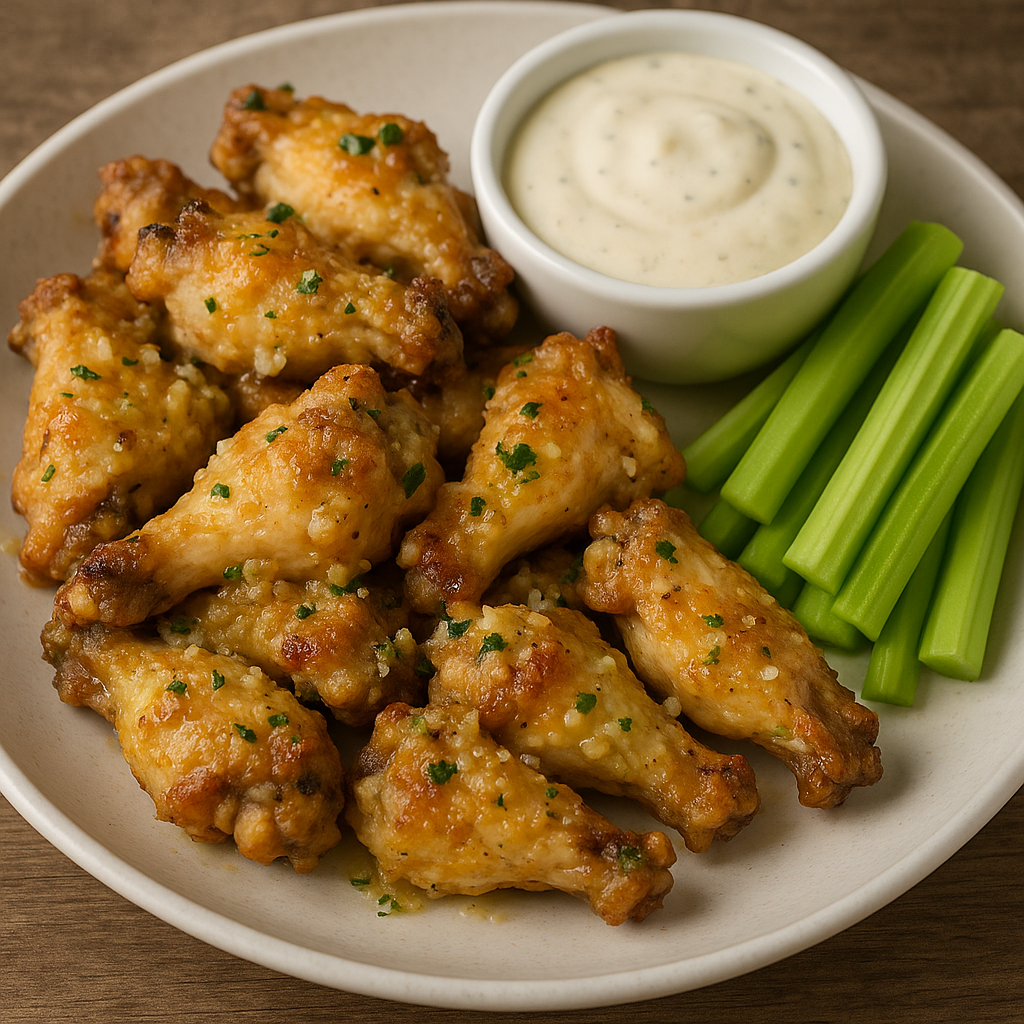 Garlic Parmesan Wings
