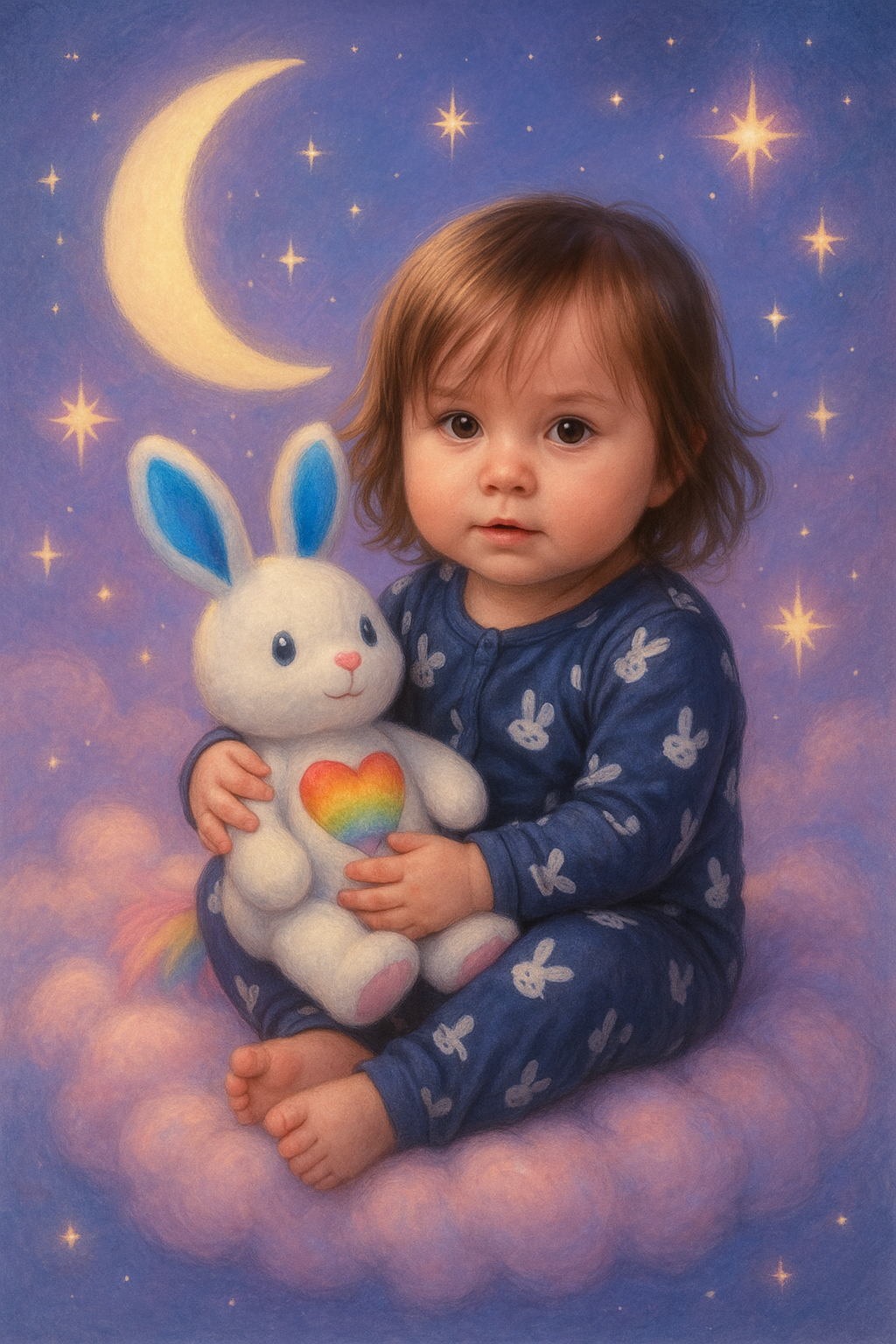 Lydia and the Magic Bunny illustration