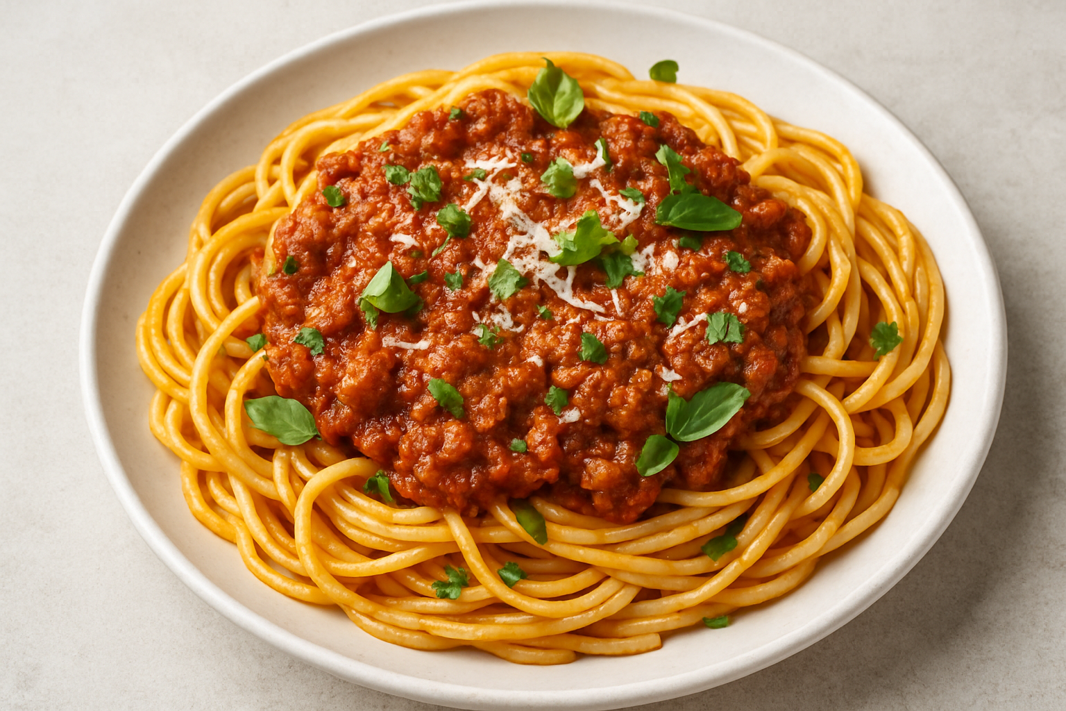 Spaghetti with Meat Sauce
